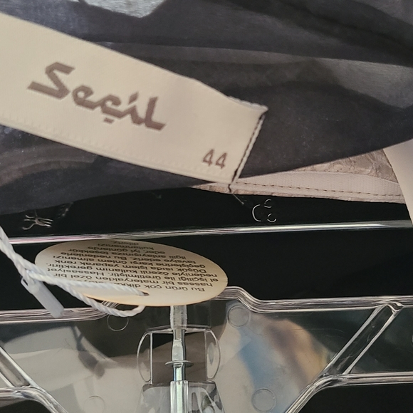 TRENCH COAT Sheer ORGANZA OVERCOAT WITH BELT - Picture 7 of 9